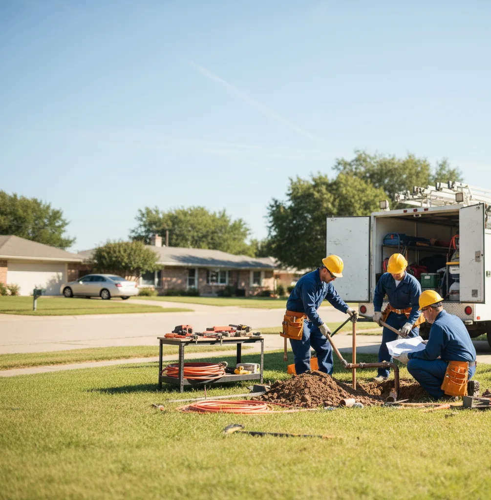Sewer Line Repair in Azle, TX